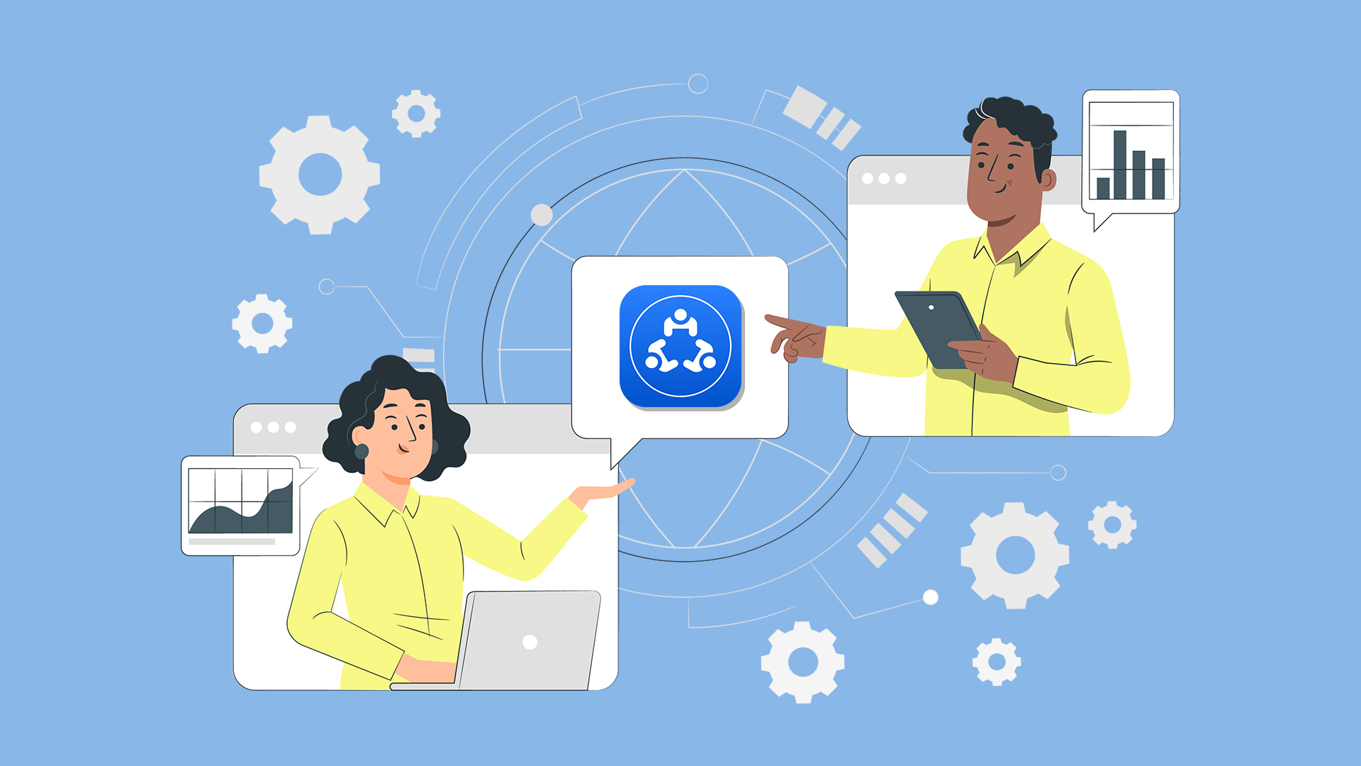 How to Communicate With Work Partners Who Never Met Before