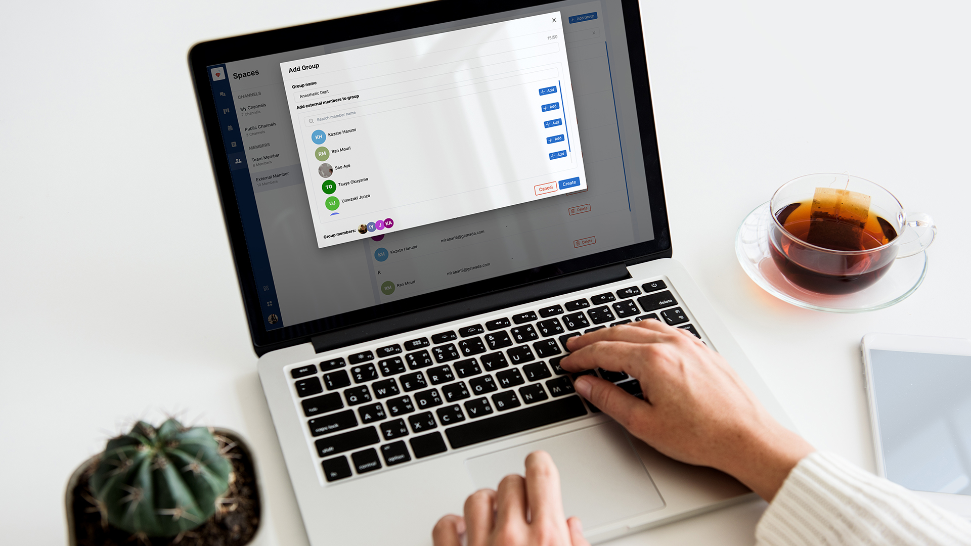 Member Invitation: Setting Up an External Member Grouping