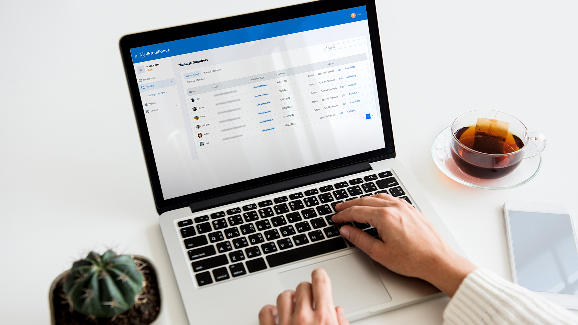 Managing Team Members with VirtualSpace’s Admin Dashboard